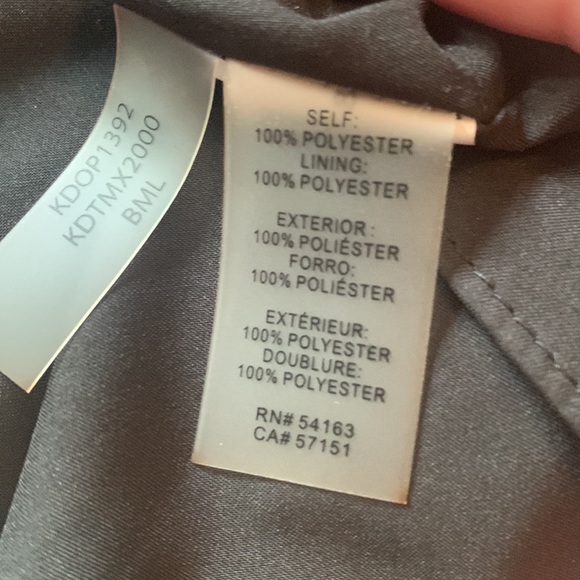 Kensie midi dress black floral - Picture 7 of 8